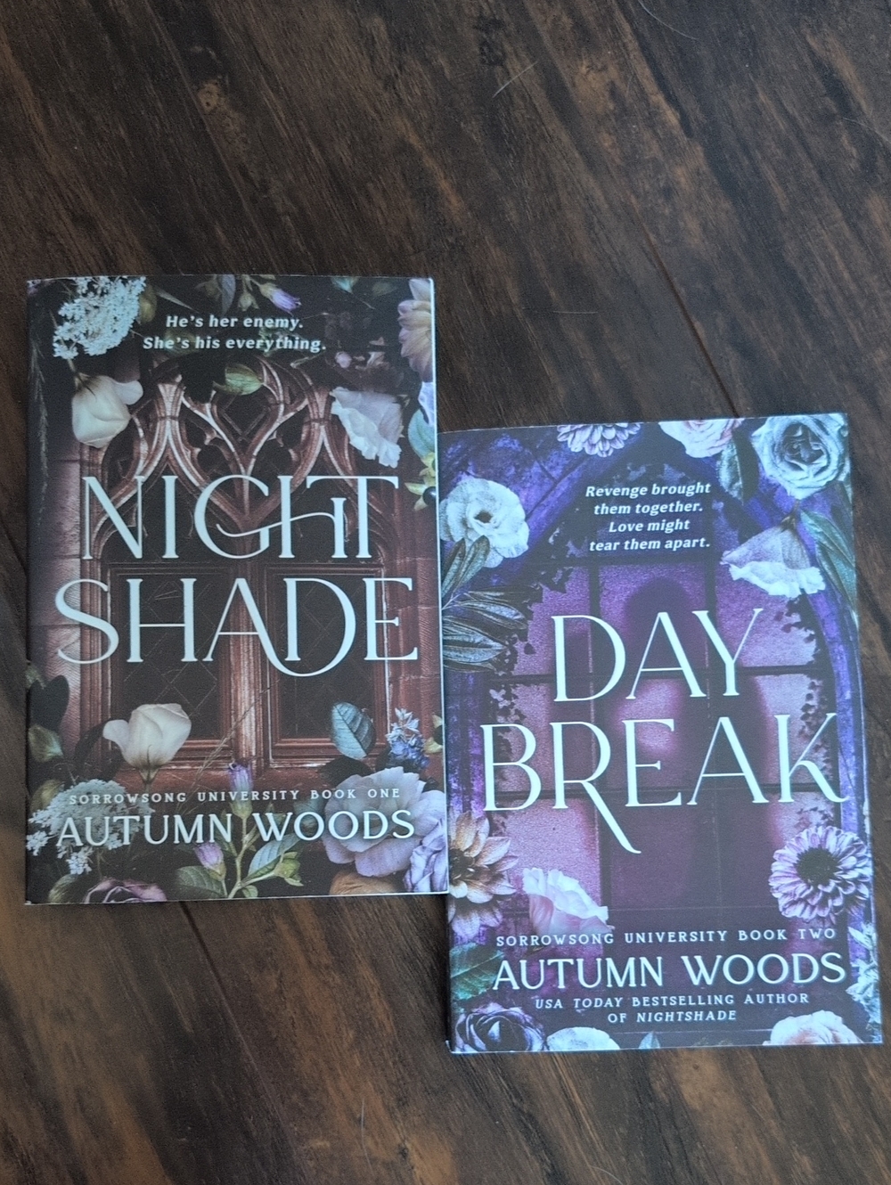 EUC Nightshade & Daybreak Book Set